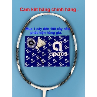 Vợt cầu lông apacs zziggler white | khung vợt giống voltric z force ii