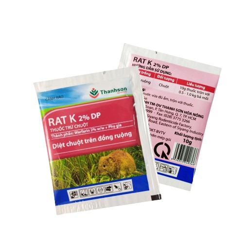 Thuốc trừ chuột RAT K 2%DP Thanh Sơn