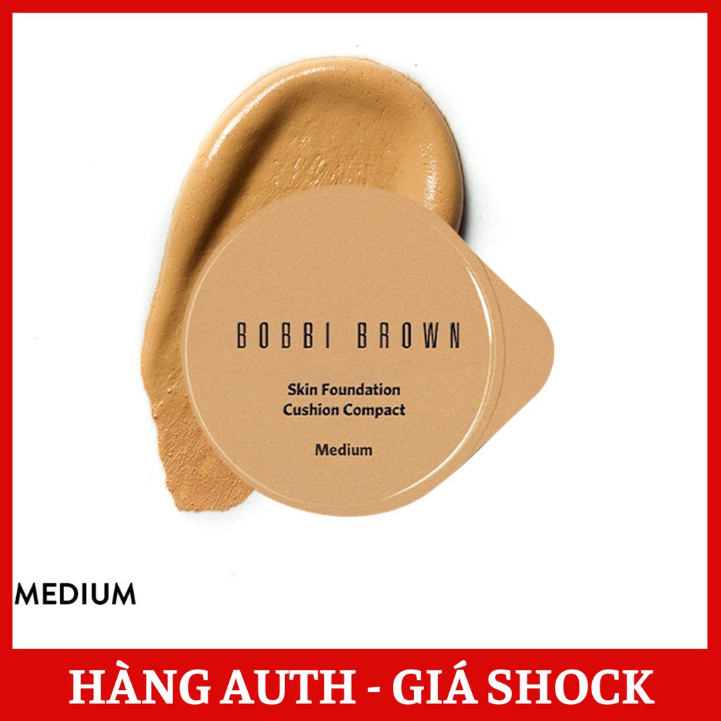 Cushion Bobbi Brown Skin Longwear Weightless Foundation SPF 50 PA 13g-Màu light, medium | BigBuy360 - bigbuy360.vn