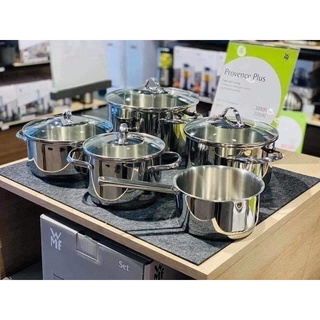 BỘ NỒI TỪ CAO CẤP nội địa ĐỨC WMF PROVENCE PLUS 5 món BỀN ĐẸP