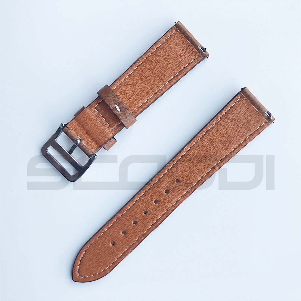 Dây Đeo Bằng Da Cho Đồng Hồ Thông Minh Xiaomi Huami Amazfit bip Lite 1S bip 3 / bip u pro / bip