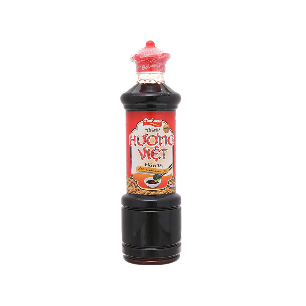 Nước tương đậu nành Hương Việt chai 500ml - yenthu