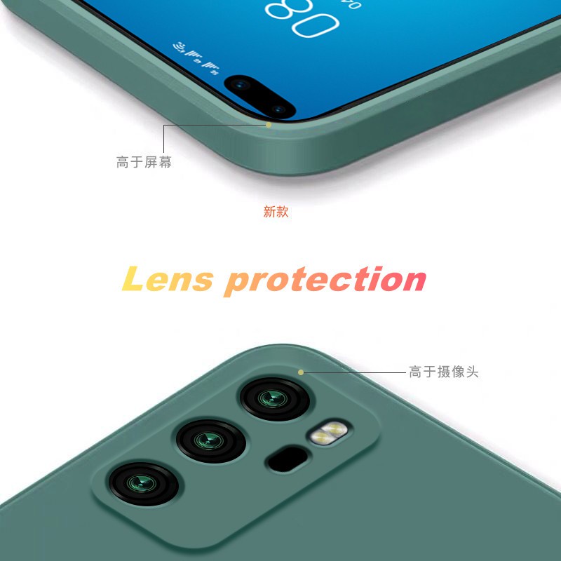 Ốp điện thoại silicone dẻo viền vuông cho OPPO A16S A54S F19 F19S A16 A74 A95 4G REALME 7 GT Q3 C21 PRO 4G 5G RENO 6 4G