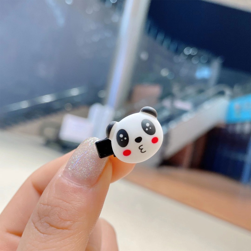 Bộ 3 Dây Cột Tóc Hình Gấu Trúc Hoạt Hình Dễ Thương