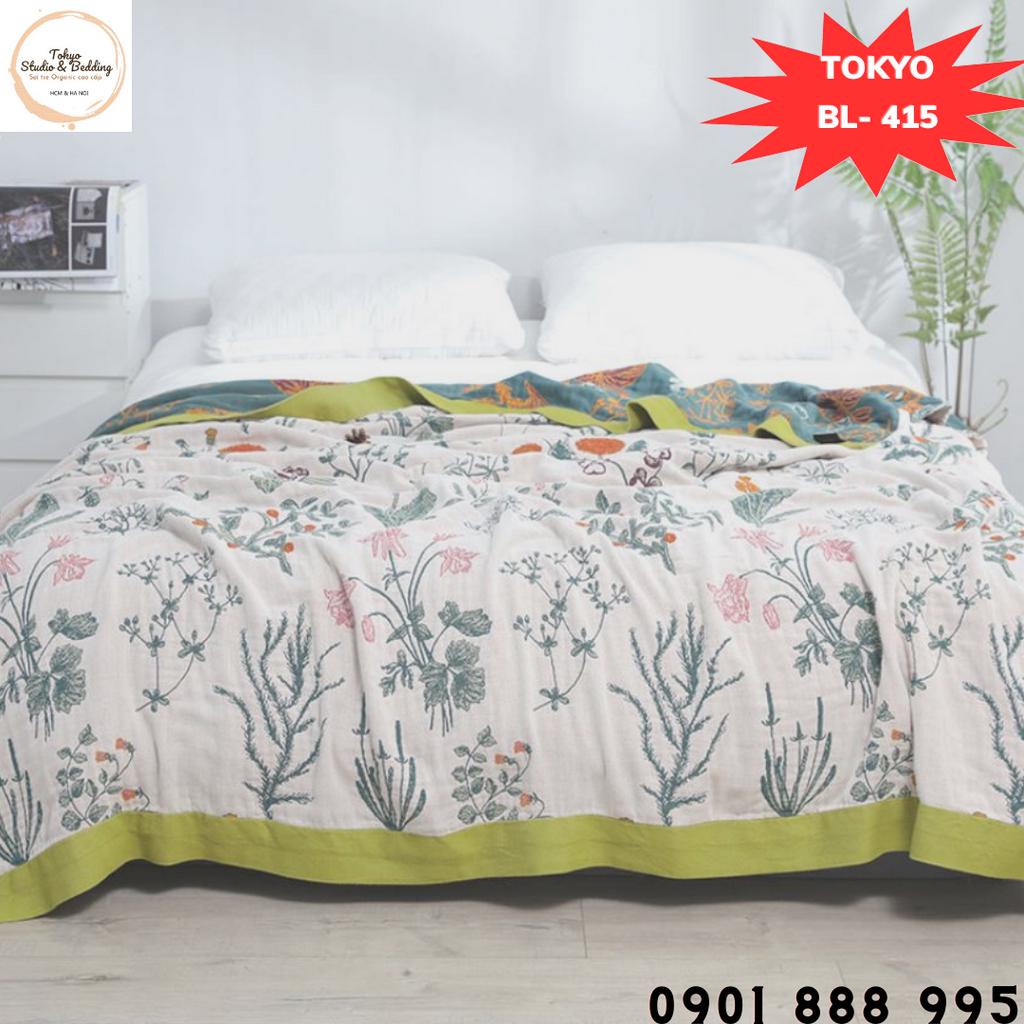 S78_Chăn Thu Xô Organic Cotton Dòng Cao Cấp