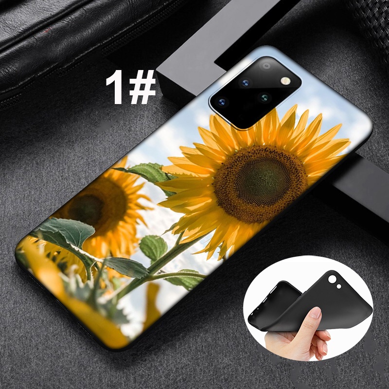Ốp Điện Thoại Mềm Hình Hoa Hướng Dương Cho iPhone 7 8 7+ 8+ 6+ 6S+ XR XS Max 5 5s GA209