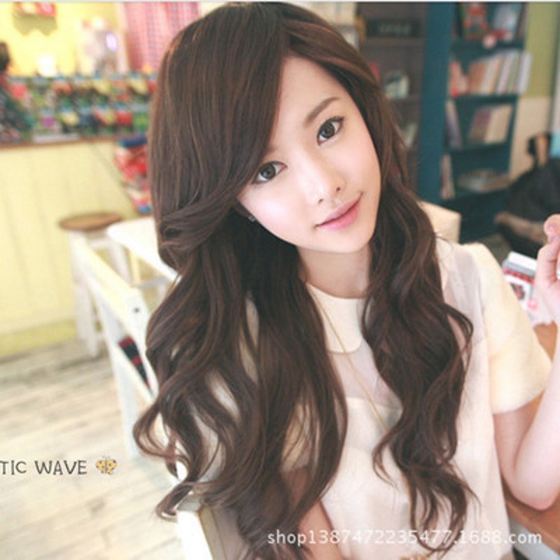 Tóc giả nữ hàn quốc + Tặng kèm lưới TG91