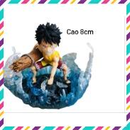 Mô hình One Piece Luffy Marine có LED siêu đẹp cao 8cm ,  tượng figure