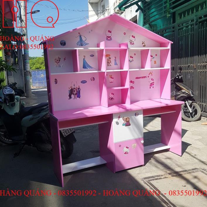 bàn học đôi cho bé gái nhựa đài loan cao cấp miễn phí ship hcm | BigBuy360 - bigbuy360.vn