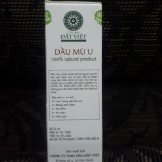 Dầu mù u Đất Việt 10ml