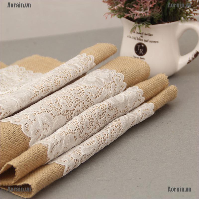 Khăn Trải Bàn Vải Canvas Tinh Tế 30x180cm