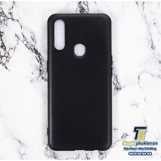 Ốp lưng silicon dẻo màu đen OPPO A31