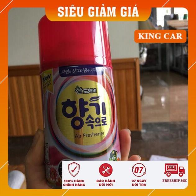 Bình xịt thơm khử mùi ô tô hương cafe - hàn quốc - Shop KingCar