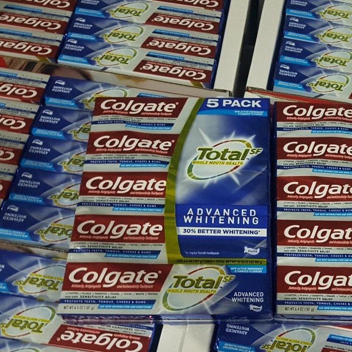 Kem đánh răng Colgate Total chăm sóc răng miệng toàn diện của Mỹ 181gr
