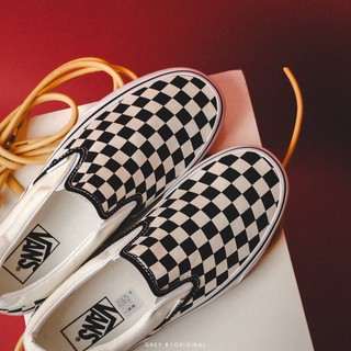 VANS VAULT CHECKERBOARD SLIP ON