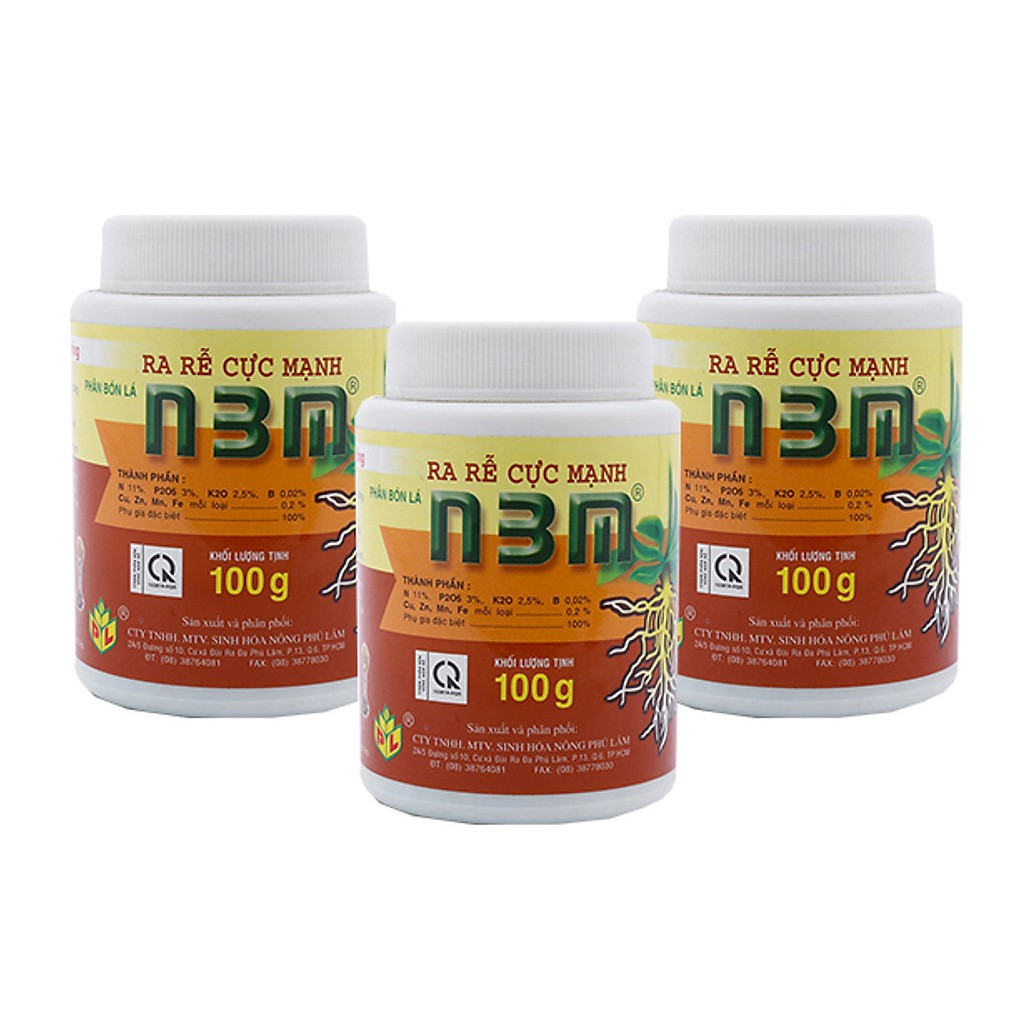 Phân bón lá ra rễ cực mạnh n3m
