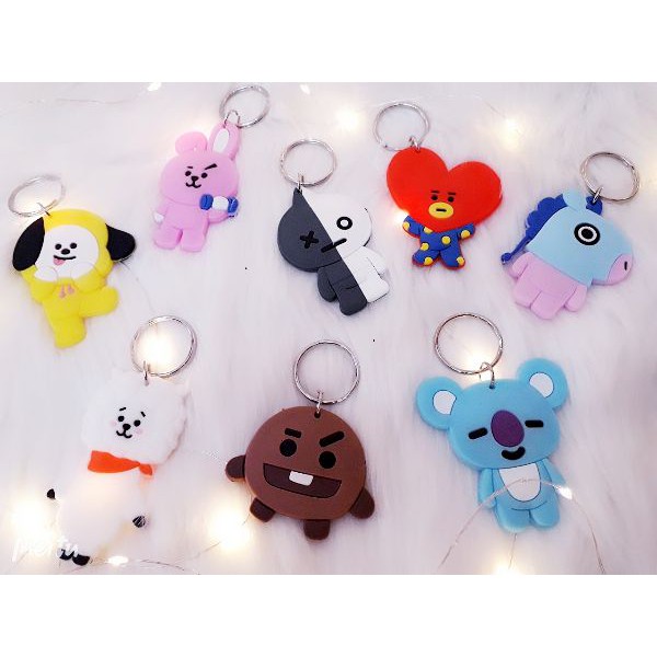 Móc khoá bangtan dẹt MKP4 móc khoá army dễ thương kpop idol thần tượng