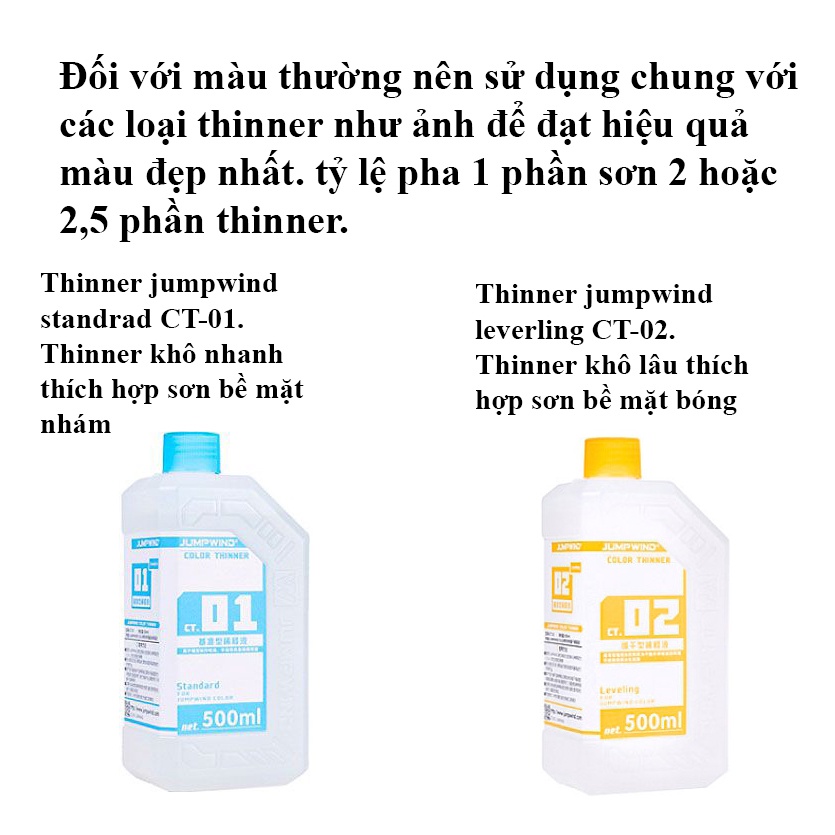 Sơn mô hình thương hiệu Anchoret [Mã 048 - 076 ]