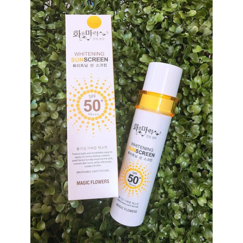 WHITENING NEW SUNSCREEN SPF50 