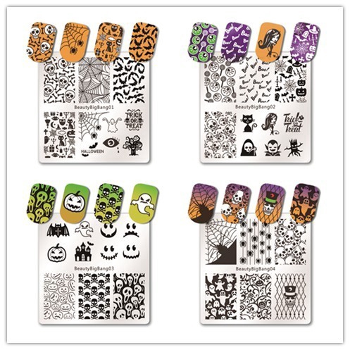 [Hàng mới về] Tấm khuôn hỗ trợ trang trí móng tay nghệ thuật chuyên dụng chất lượng cao