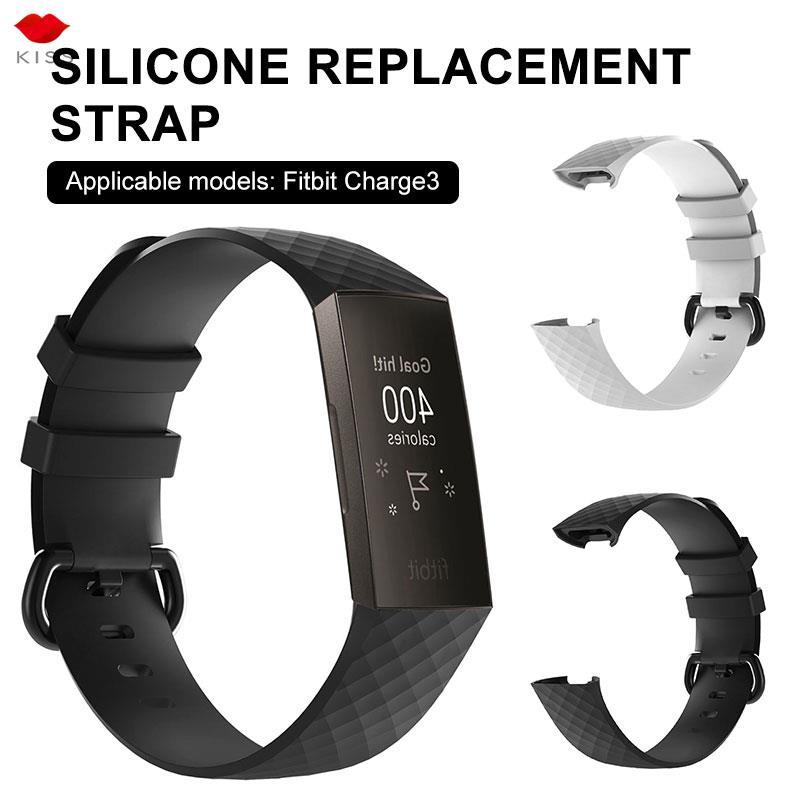 Dây đeo Silicon thay thế cho đồng hồ thông minh Fitbit Charge 3