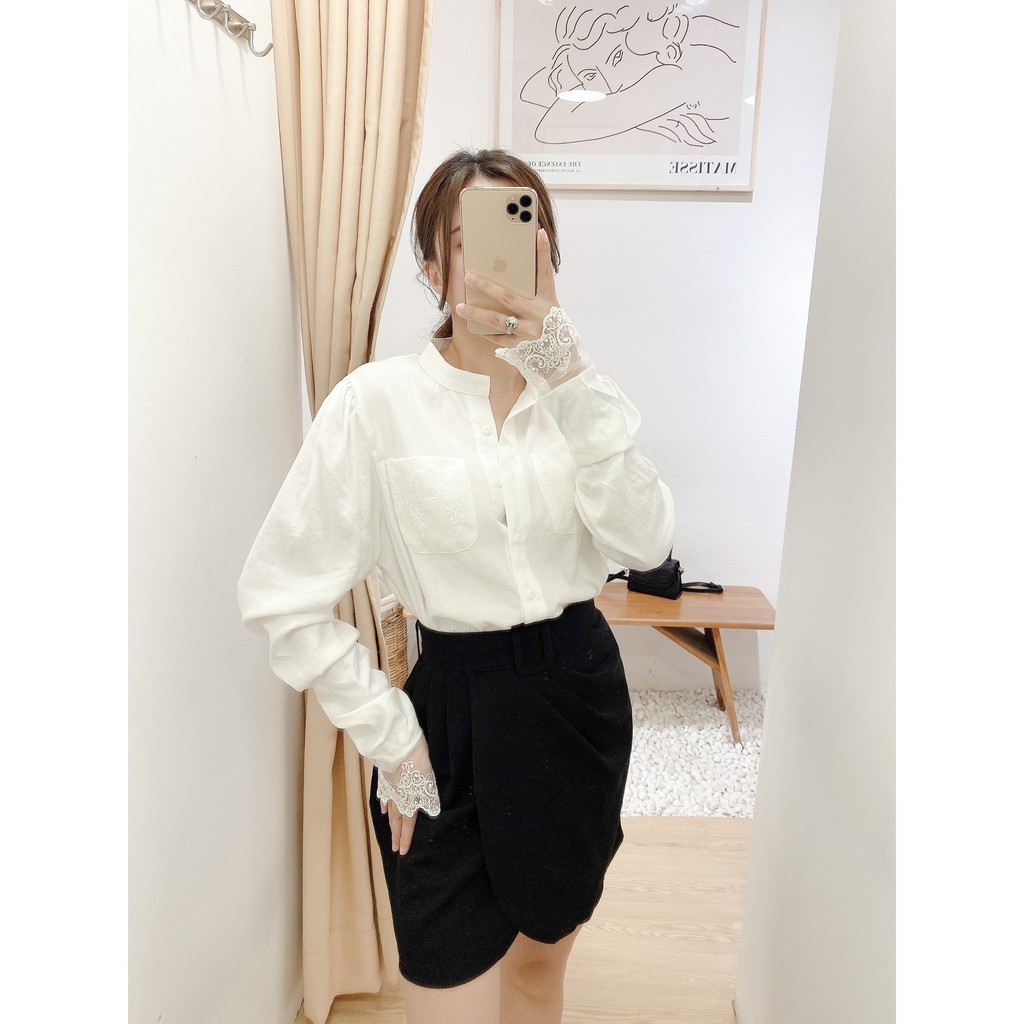 [Mã FADIRECT20 giảm 20K đơn 150K] Váy đắp tà kèm belt , Peace House Clothing | BigBuy360 - bigbuy360.vn