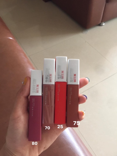 Son Maybelline SuperStay Matte Ink Liquid của Đức