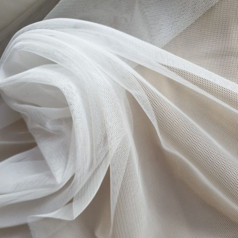 Vải lưới tutu trắng 20k/m