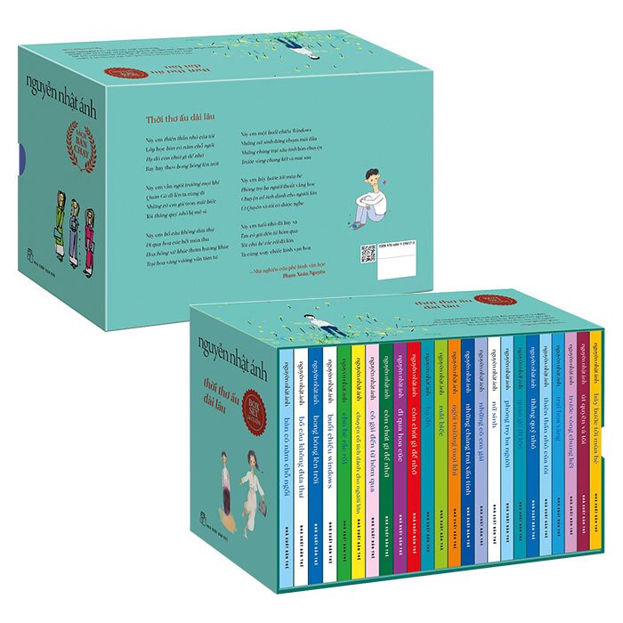 Sách- Boxset 24 Cuốn - Thời Thơ Ấu Dài Lâu  - Nguyễn Nhật Ánh - NXB Trẻ