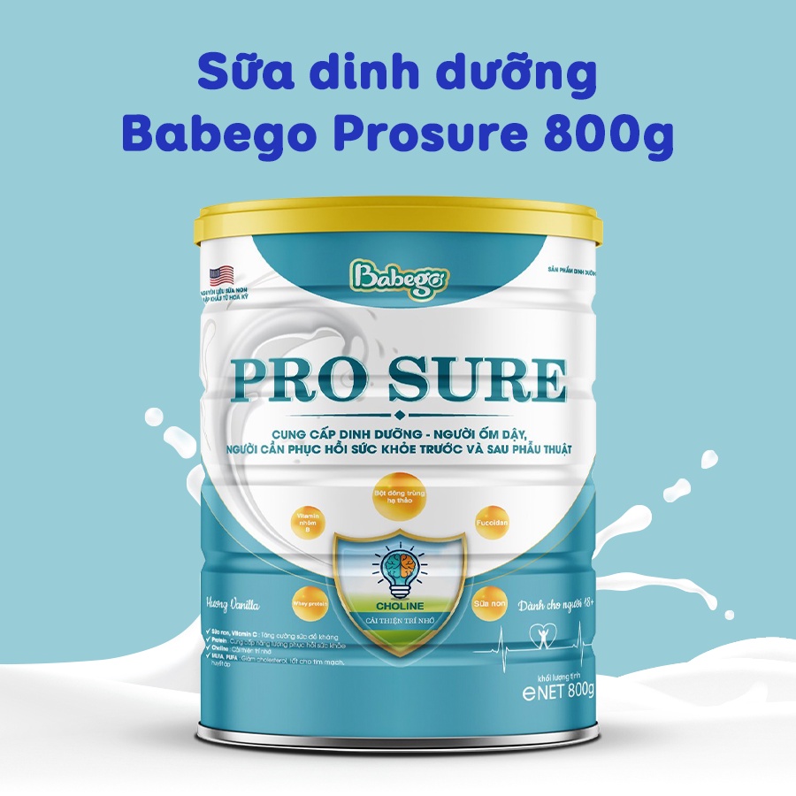 Sữa dinh dưỡng Babego Prosure 800g