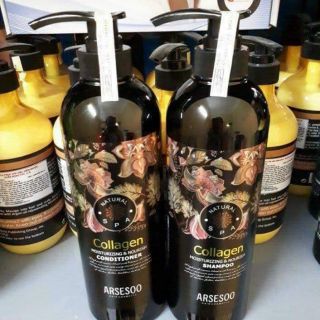 Dầu gội xả Collagen Arsesoo siêu phục hồi tóc hư tổn