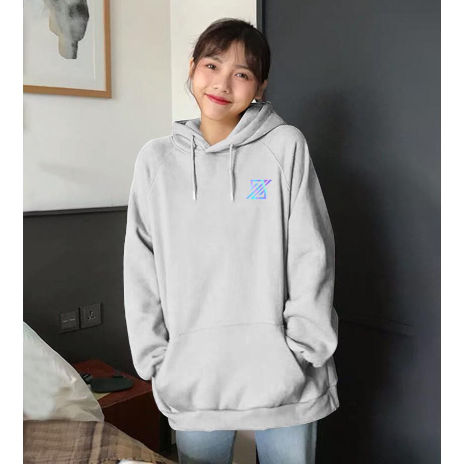 Áo Hoodie The Zed Unisex Nam Nữ Phản Quang Dưới 75kg 🍁 Áo Khoác Form Rộng Thoải Mái FREESHIP