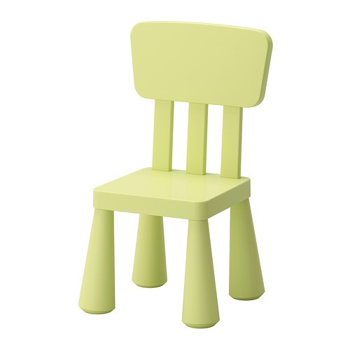 Ghế đẩu trẻ em xanh cốm MAMMUT IKEA | BigBuy360 - bigbuy360.vn