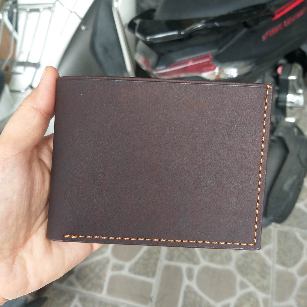 Ví Nam da bò dáng ngang sáp ngựa điên cao cấp