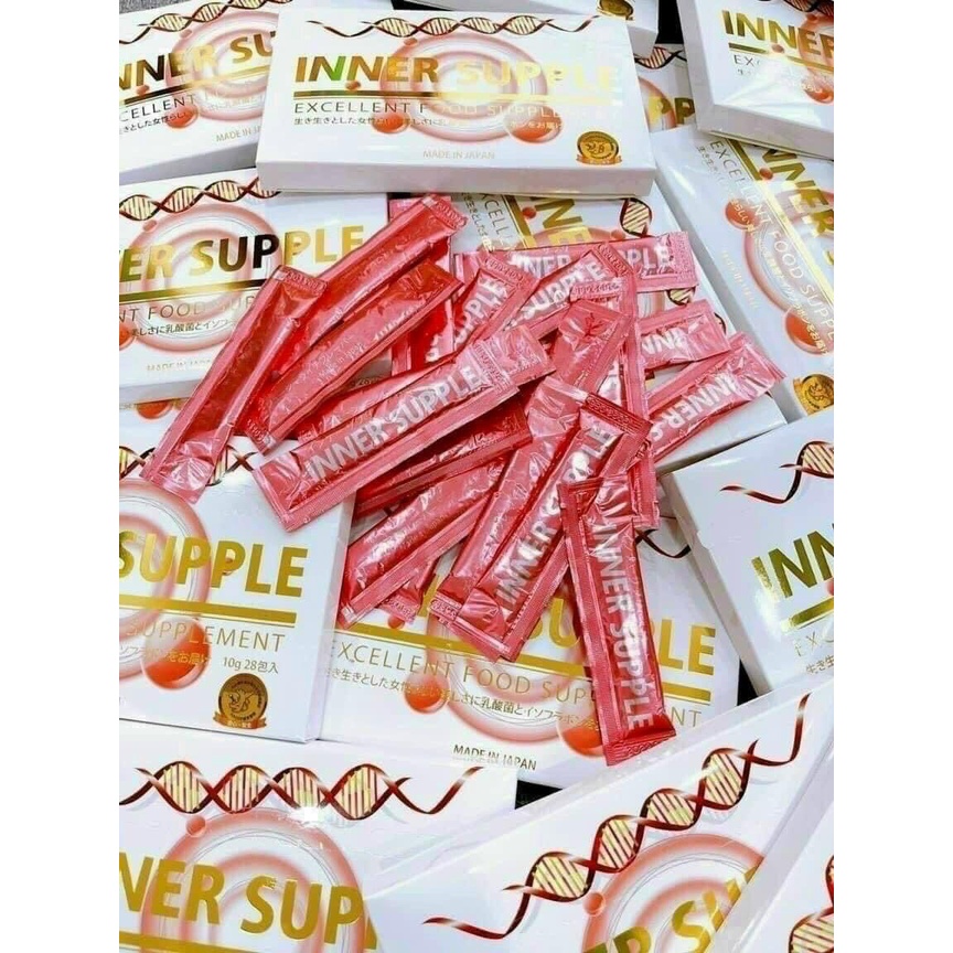 Nước uống INNER SUPPLE tăng nội tiết tố nữ Fujicos 28 ngày Nhật Bản