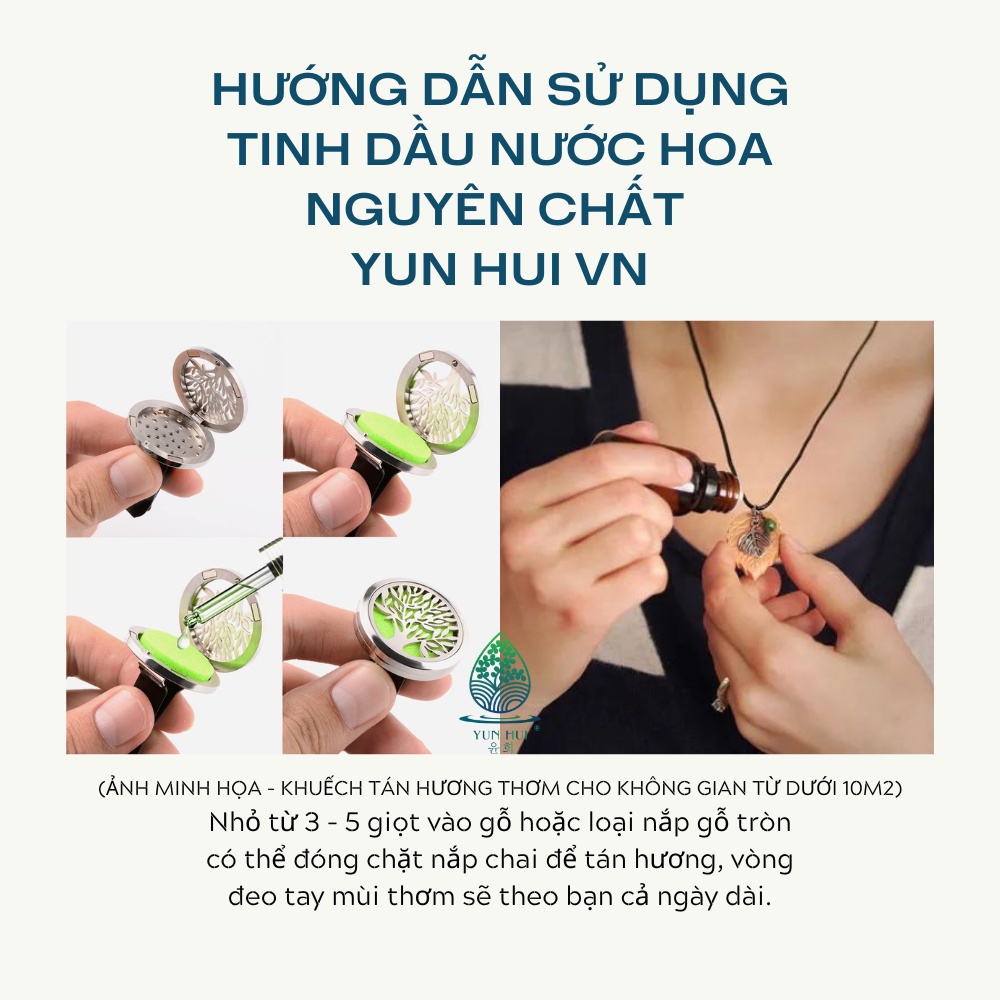 Tinh Dầu Nước Hoa Thơm Phòng "Hương chủ đạo Hoa Oải Hương" -  - 15/50/100ml