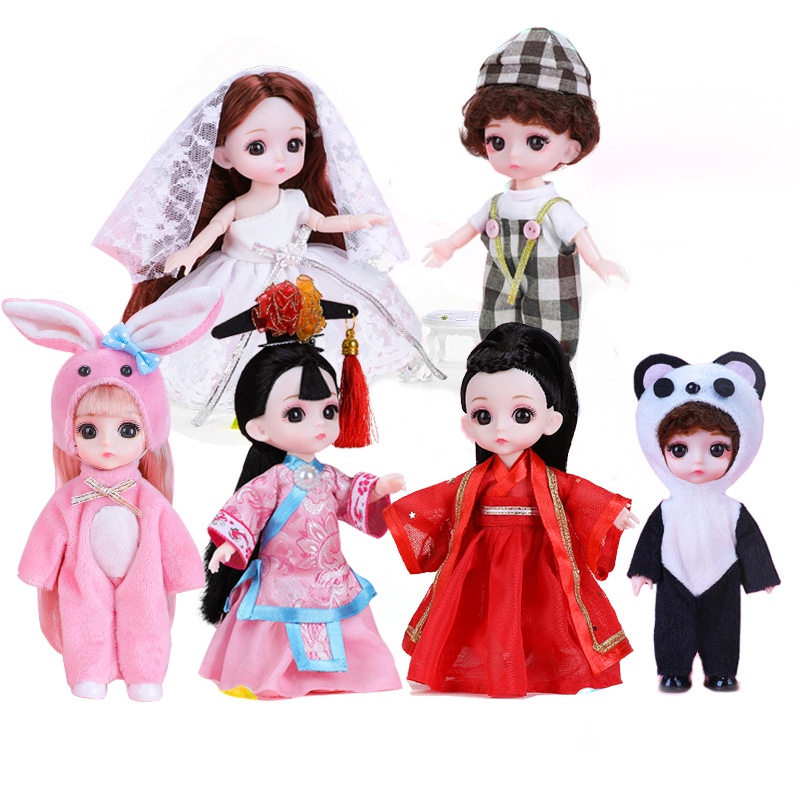 💥 Xả hàng Búp bê barbie Baboliy 16cm kèm váy giày