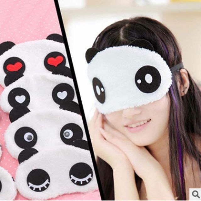 [ Folow shop ] Bịch mắt ngủ hình gấu trúc ạ