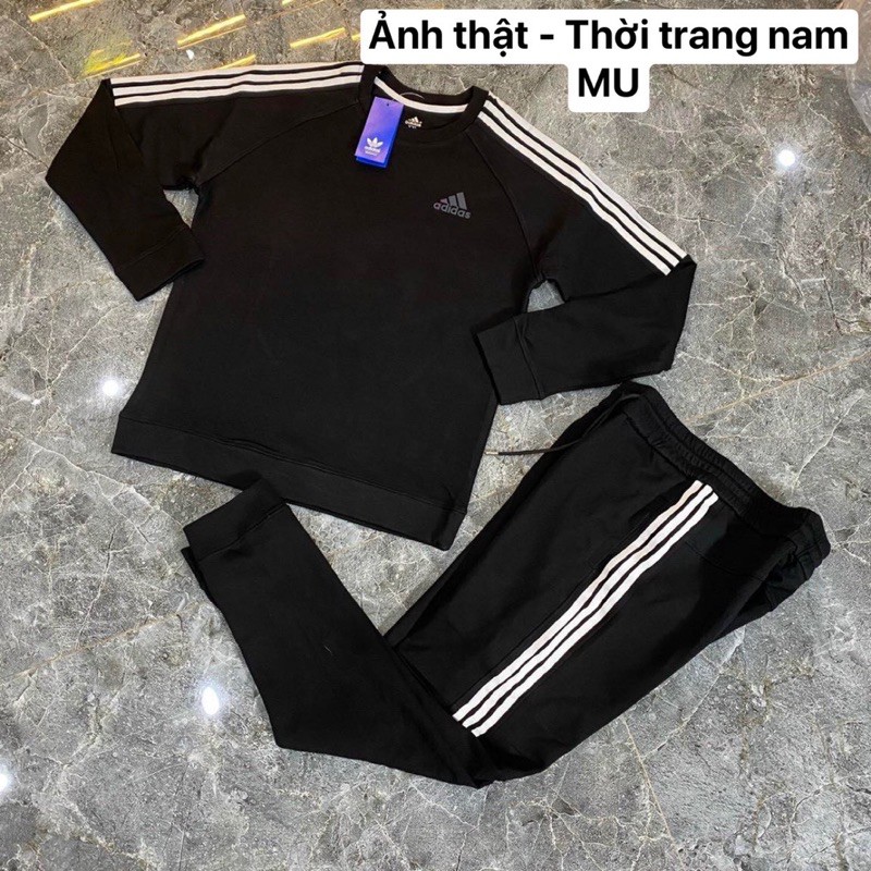 [ẢNH THẬT] Bộ Thể Thao - Siêu phẩm Set Bộ Thể Thao 3 Sọc Ngắn Hàng Xuất Cao Cấp TT012 | BigBuy360 - bigbuy360.vn