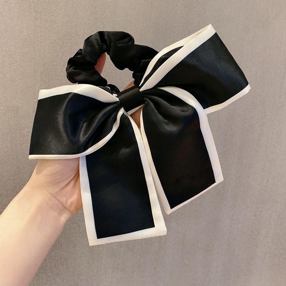 Dây Cột Tóc Đính Nơ Cỡ Lớn Phong Cách Cổ Điển Thời Trang Xinh Xắn Cho Nữ WMES15H