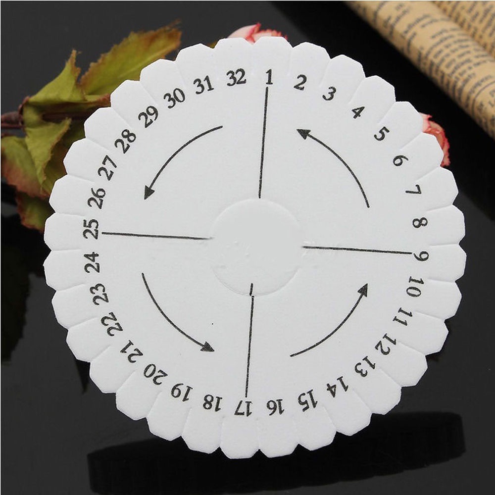 2 Đĩa tròn hỗ trợ bện dây Kumihimo 100mm x 10mm dùng làm đồ trang sức DIY