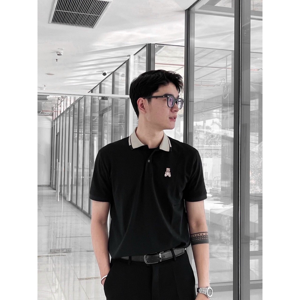 Áo thun polo nam cổ bẻ teader KENADO vải cá sấu cotton  dày dặn, thoáng mát thêu hình trẻ trung năng động PL-101