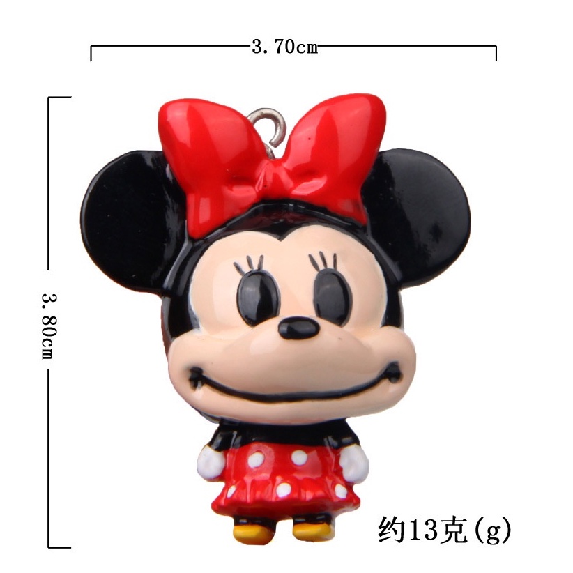 Búp Bê Disney Lắc Lư  Phụ Kiện Trang Trí DIY Chuột Mickey Vịt Donald Chip n 'n' Dale Cao Cấp