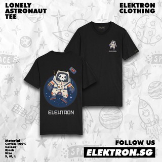 Áo lonely astronaut đen