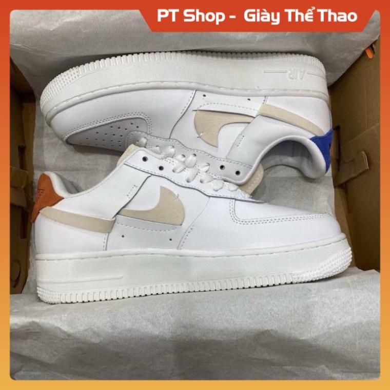 PT Shop [FreeShip+ Hàng Xịn][Full box] giày AF1 gót hai màu xanh đỏ cao cấp : ✔️ , Giày Sneaker