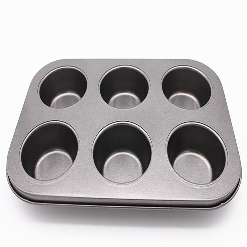 Khuôn Nướng Bánh Chống Dính 6 ô,,,