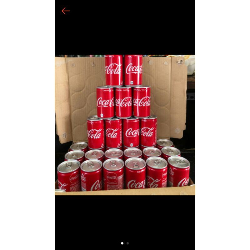 Thùng coca mini của Nhật 160ml Coca-Cola
