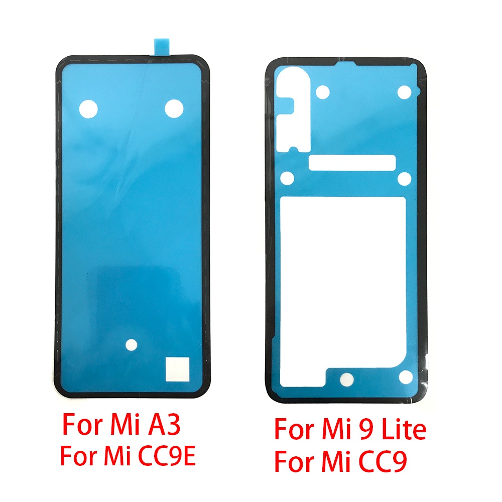 Ốp Điện Thoại Có Keo Dán Bảo Vệ Pin Cho Xiaomi Mi 8 9 10 lite A3 CC 9 9e Mi8 Mi9 Pro Mi6 Mi F2 Pro Note 10Pro