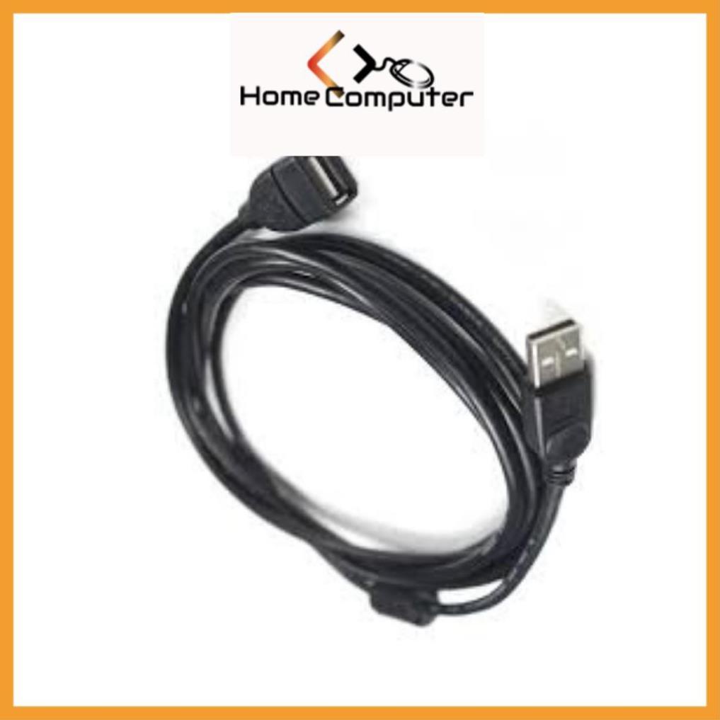 Dây cáp nối dài USB 1.5m, 3m, 5m đen chống nhiễu hàng chất lượng - Home Computer .Offical Store