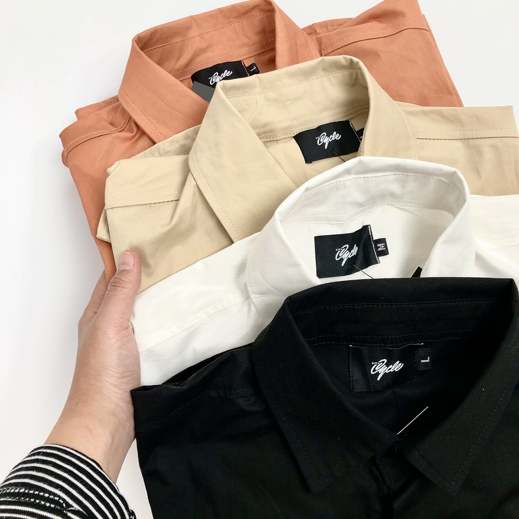 Áo sơ mi nam nữ CMD City Cycle - Áo sơ mi nam dài tay Unisex hàng cao cấp Local Brand | BigBuy360 - bigbuy360.vn